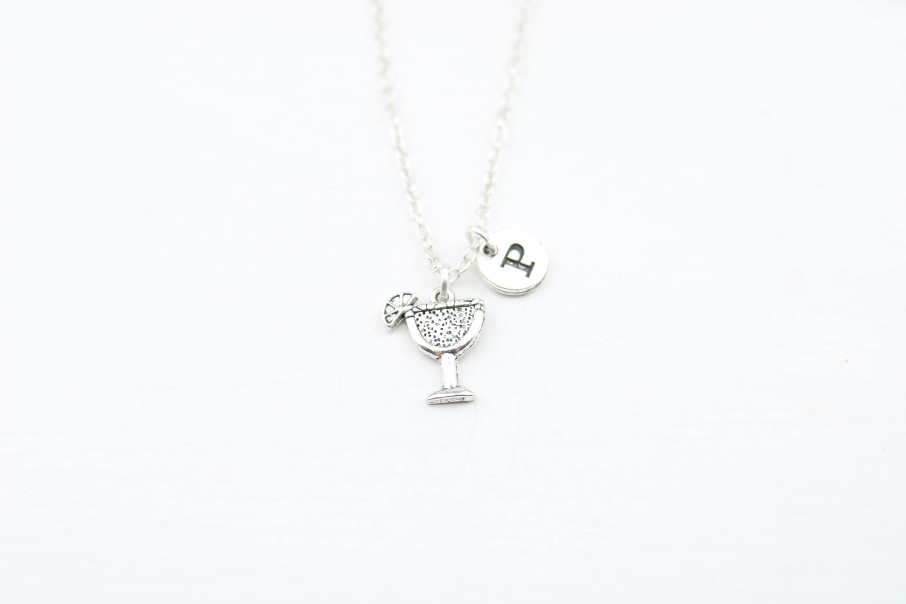 Dainty Cocktail Charm Necklace