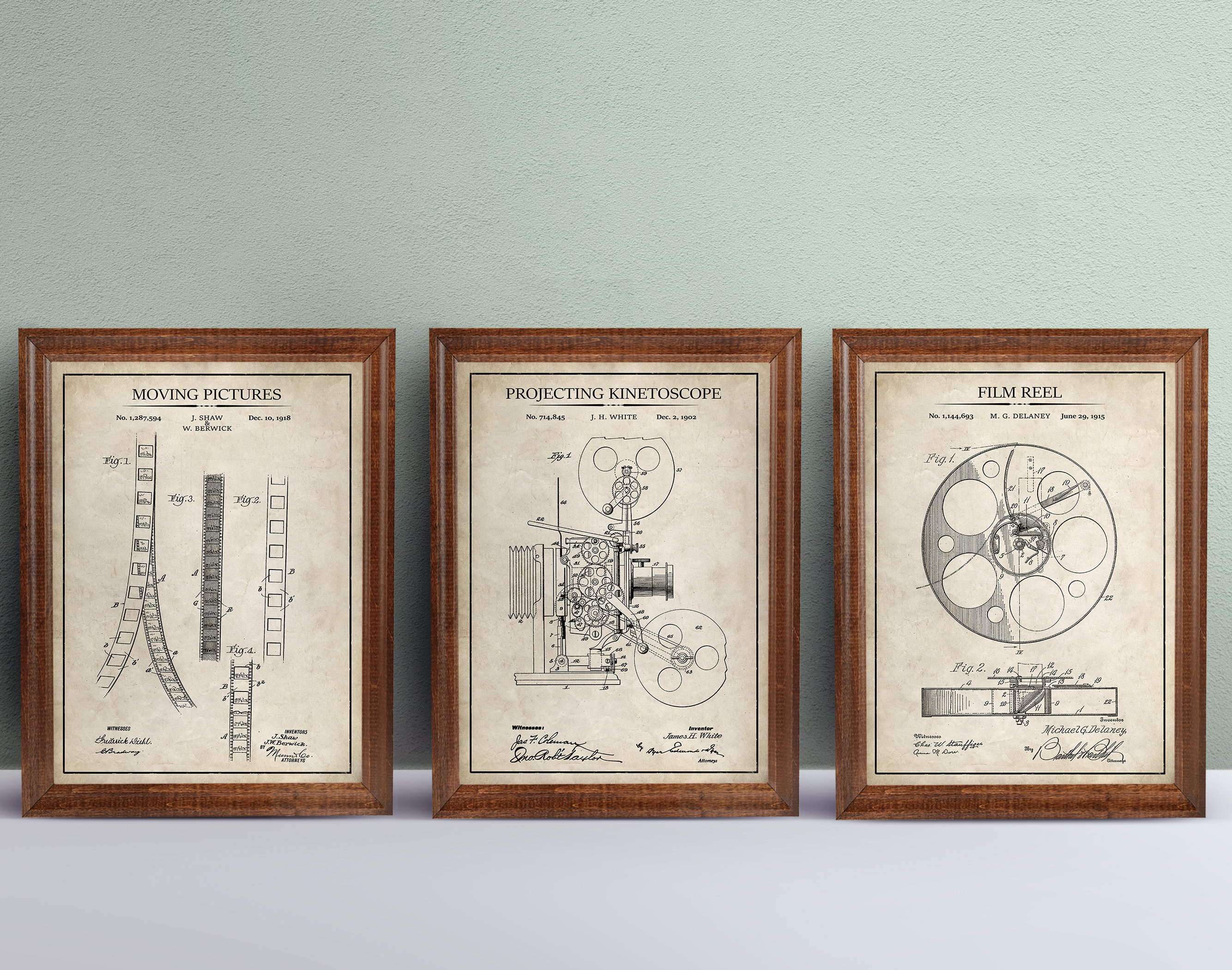 Vintage Cinematography Wall Posters