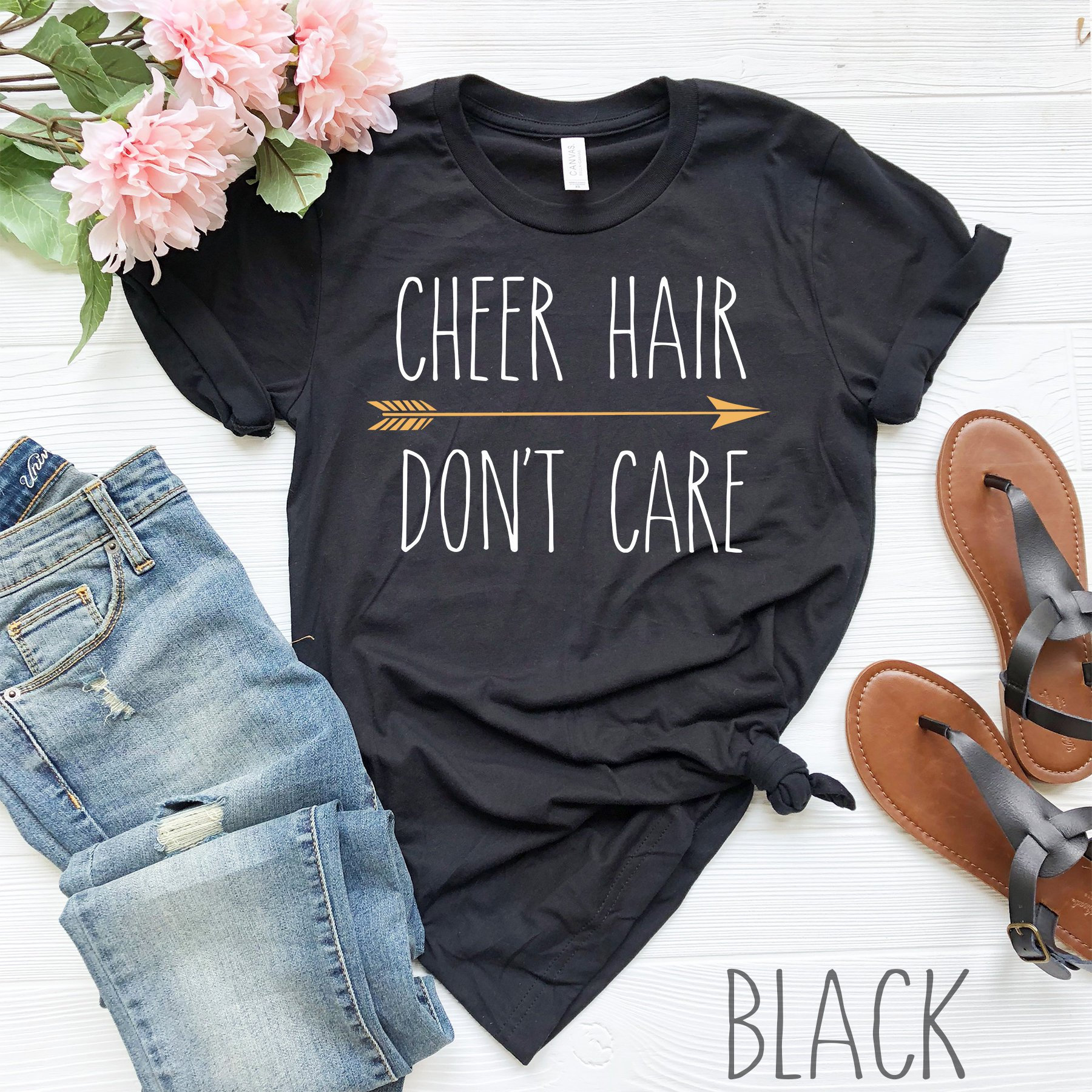 Cheer Hair Don’t Care