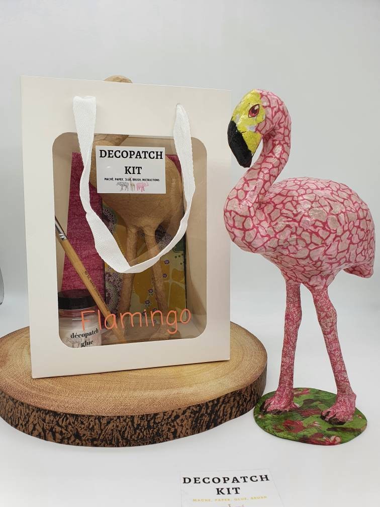 Pink Flamingo Decopath Sculpture Kit
