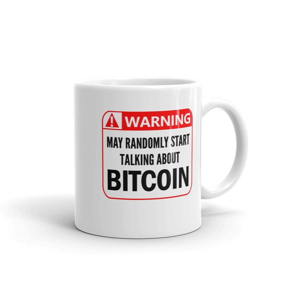 Funny Cryptocurrency-Inspired Coffee Mug