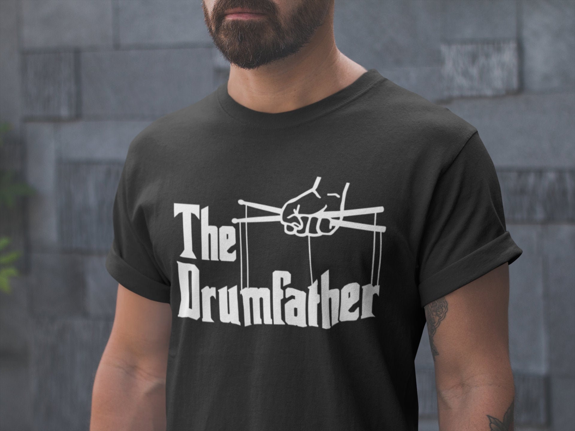 Vintage Style ‘The Drumfather’ Shirt