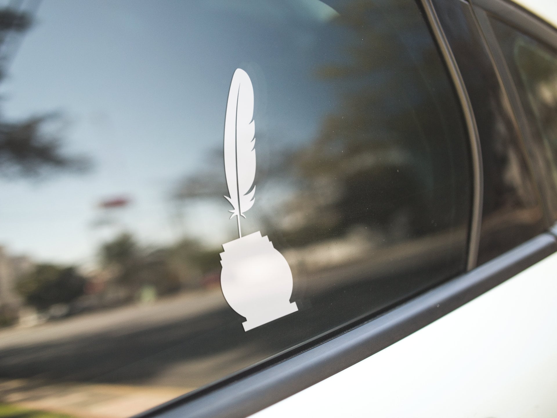 Creative Writing Quill Decal