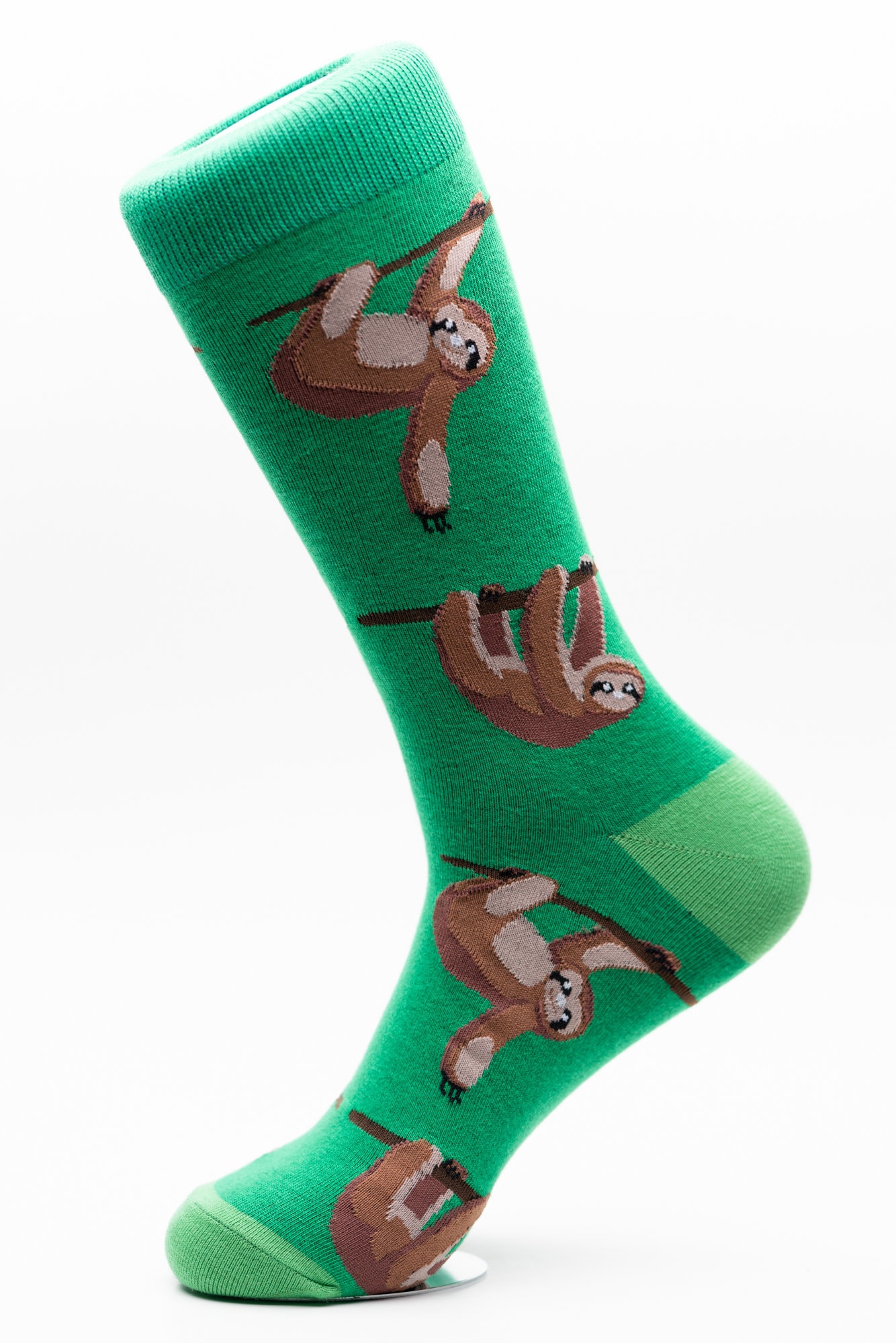 Novelty Curious Sloth Design Socks