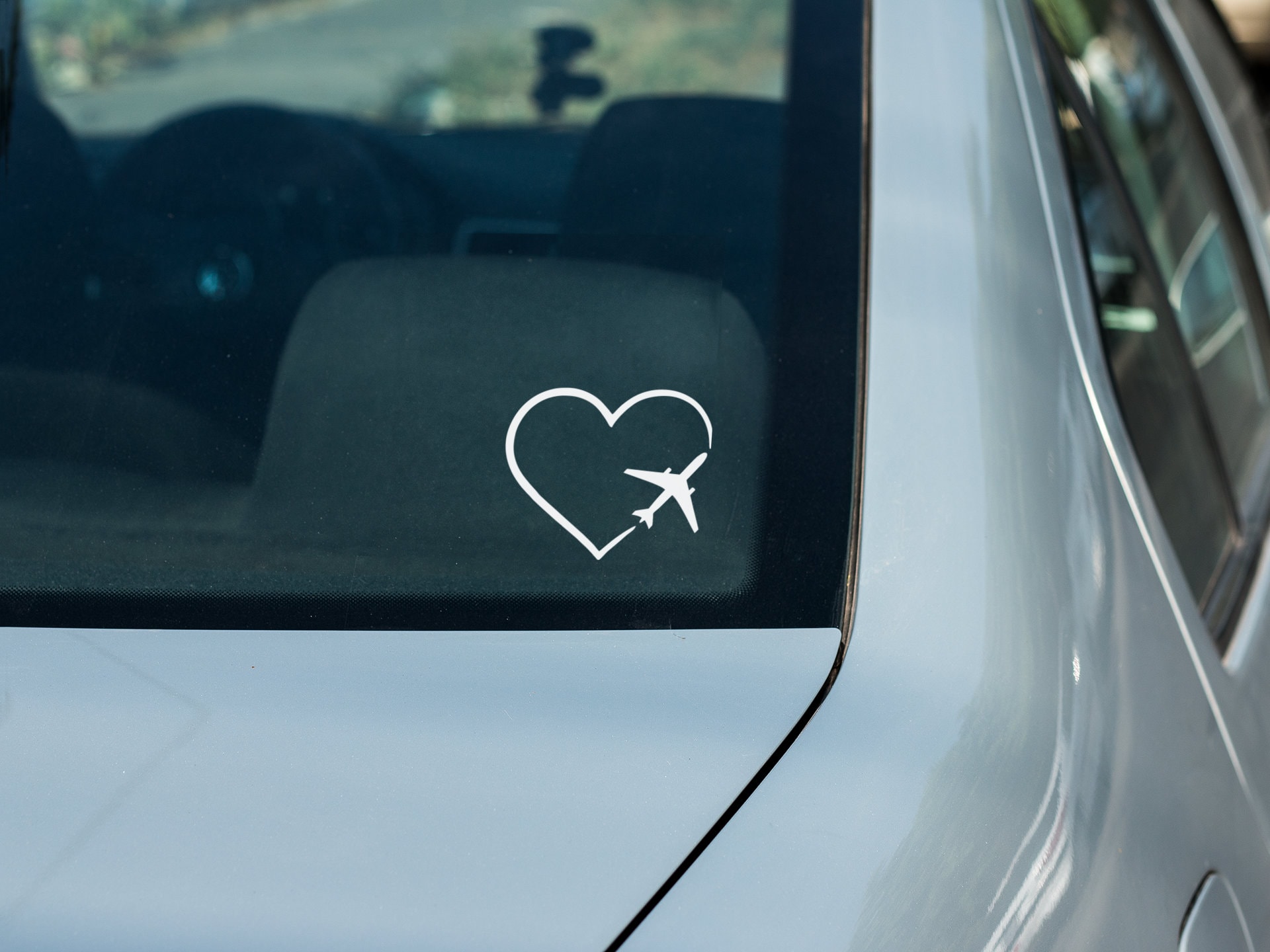 Simple Airplane Sticker Decals to Stand Out 