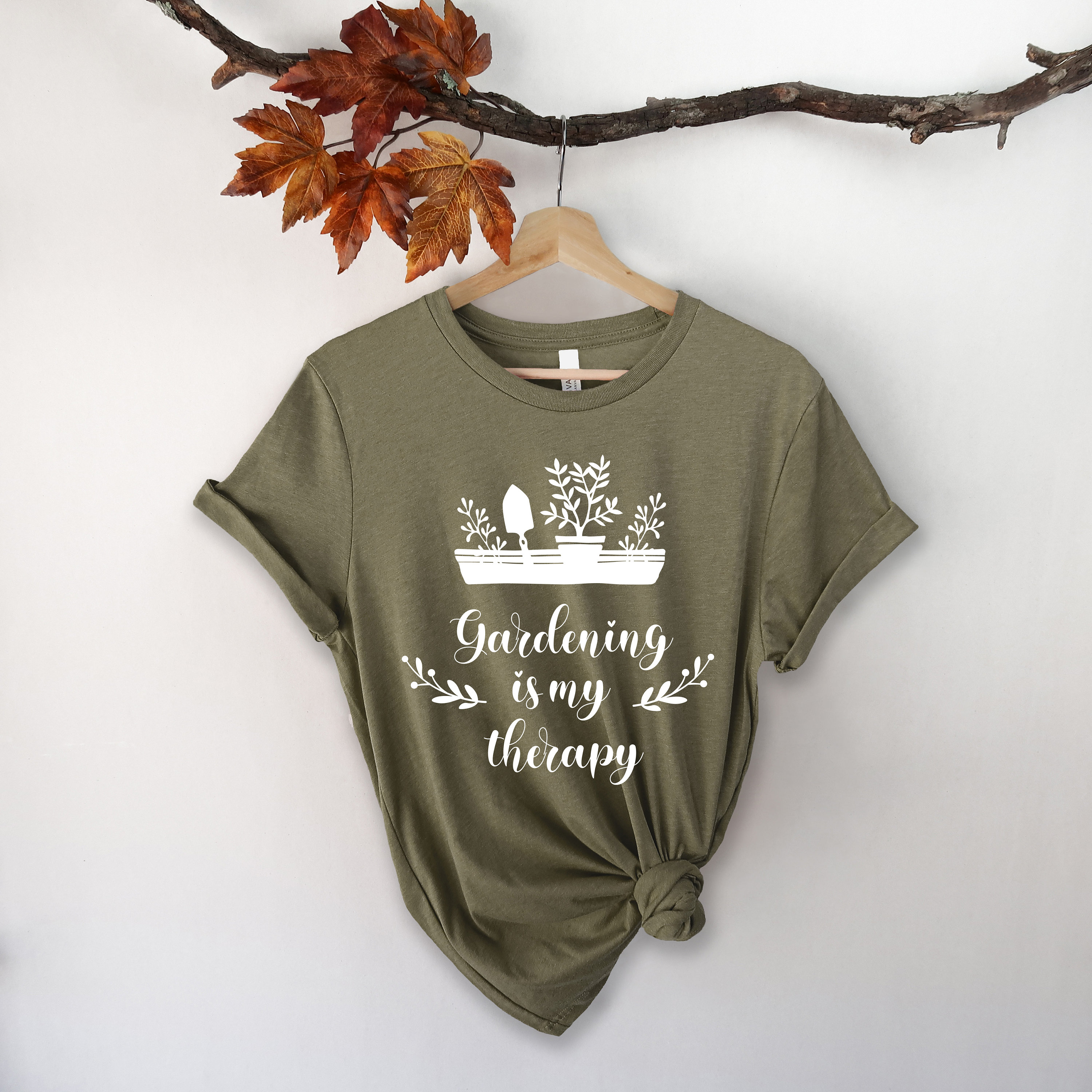 “Gardening is My Therapy” T-Shirt 