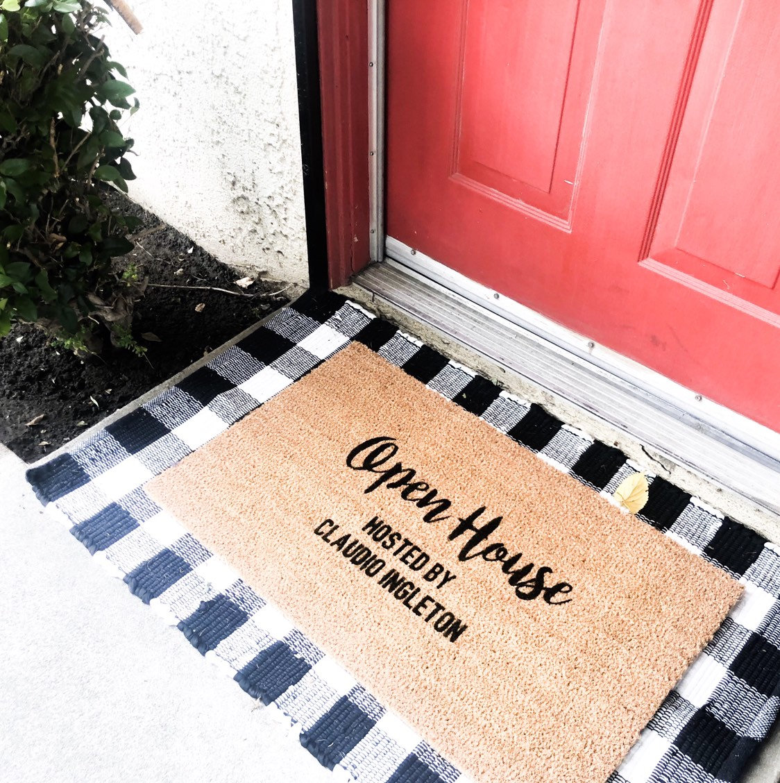 Custom Welcome Mat for a Lasting Impression