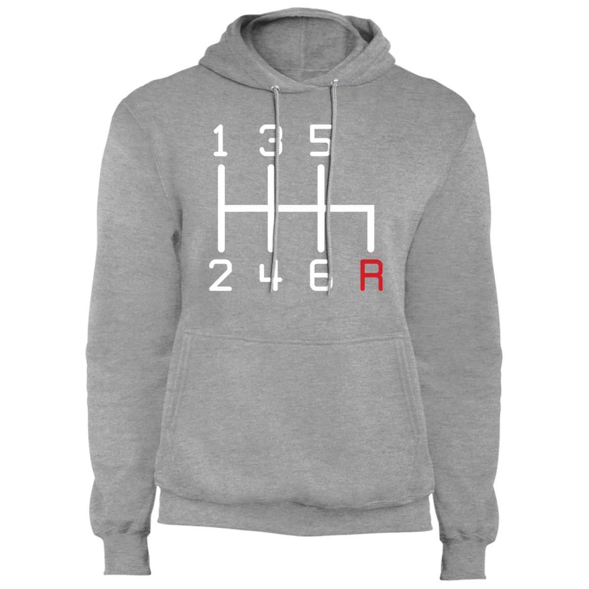 Chic Manual Stick Shift Racing Pullover Hoodie  