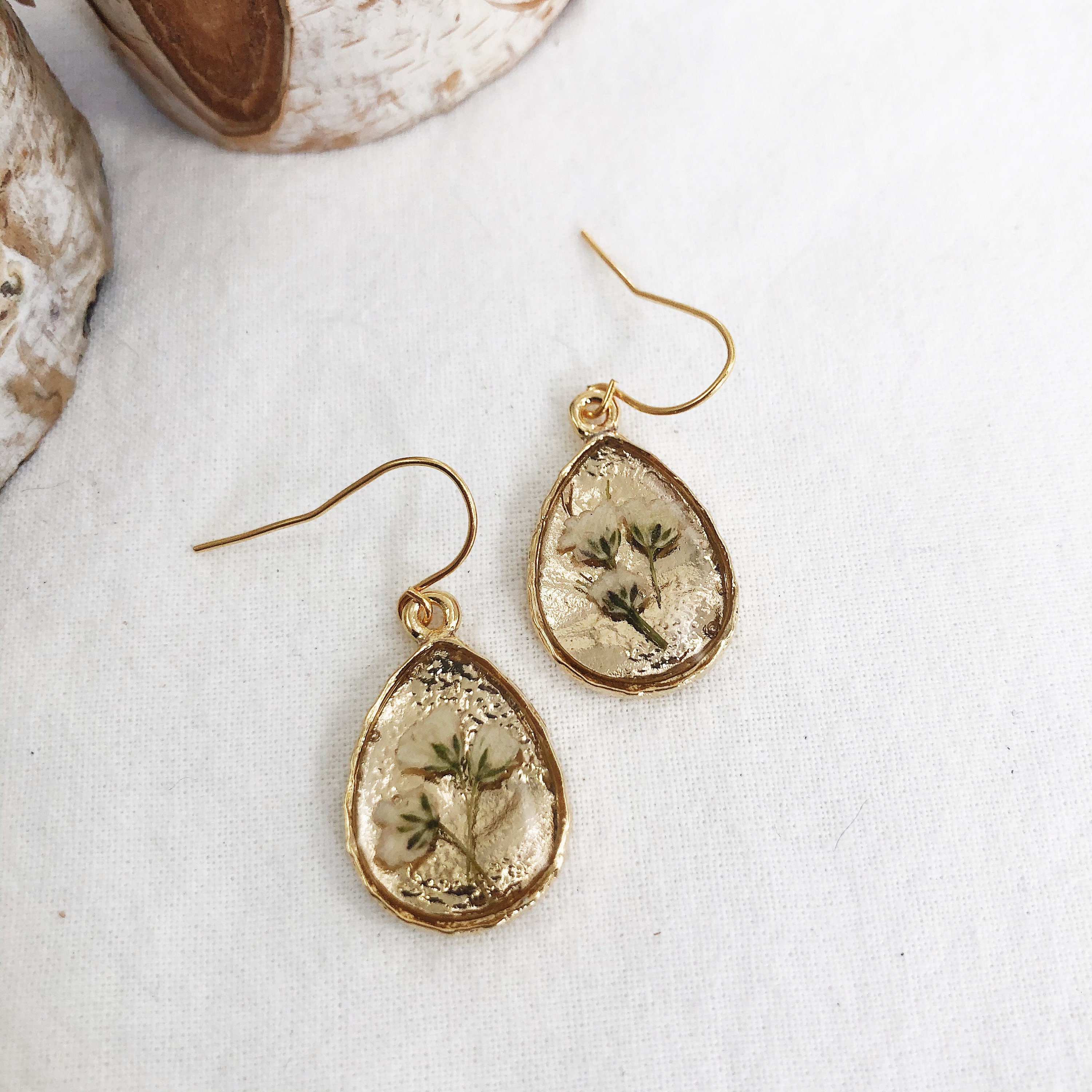 Beautiful Baby’s Breath Earrings for Plant-Loving Chicks