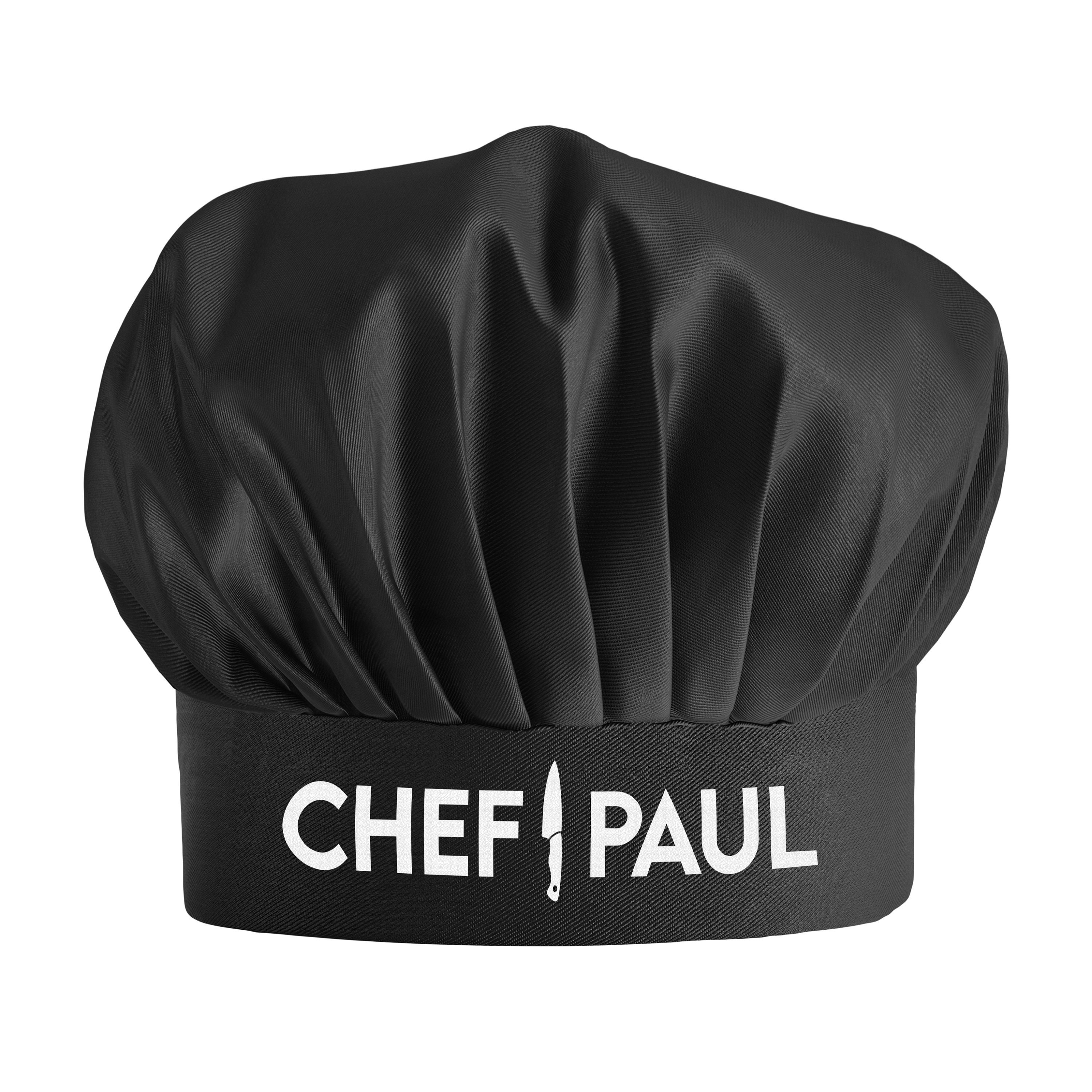Custom Black Chef Hat