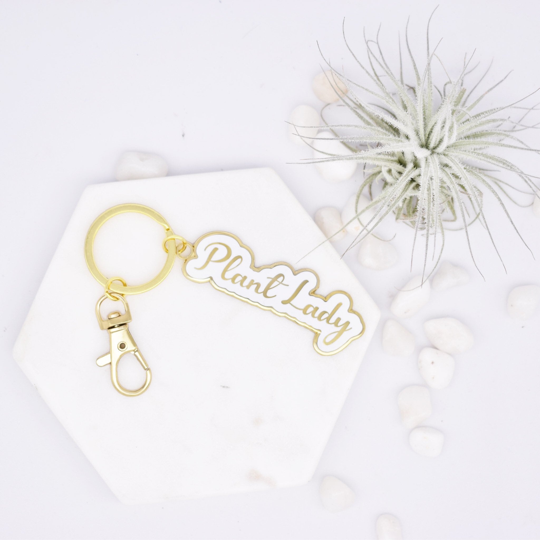 A Cool Keychain Gift for a Plant-Loving Gal