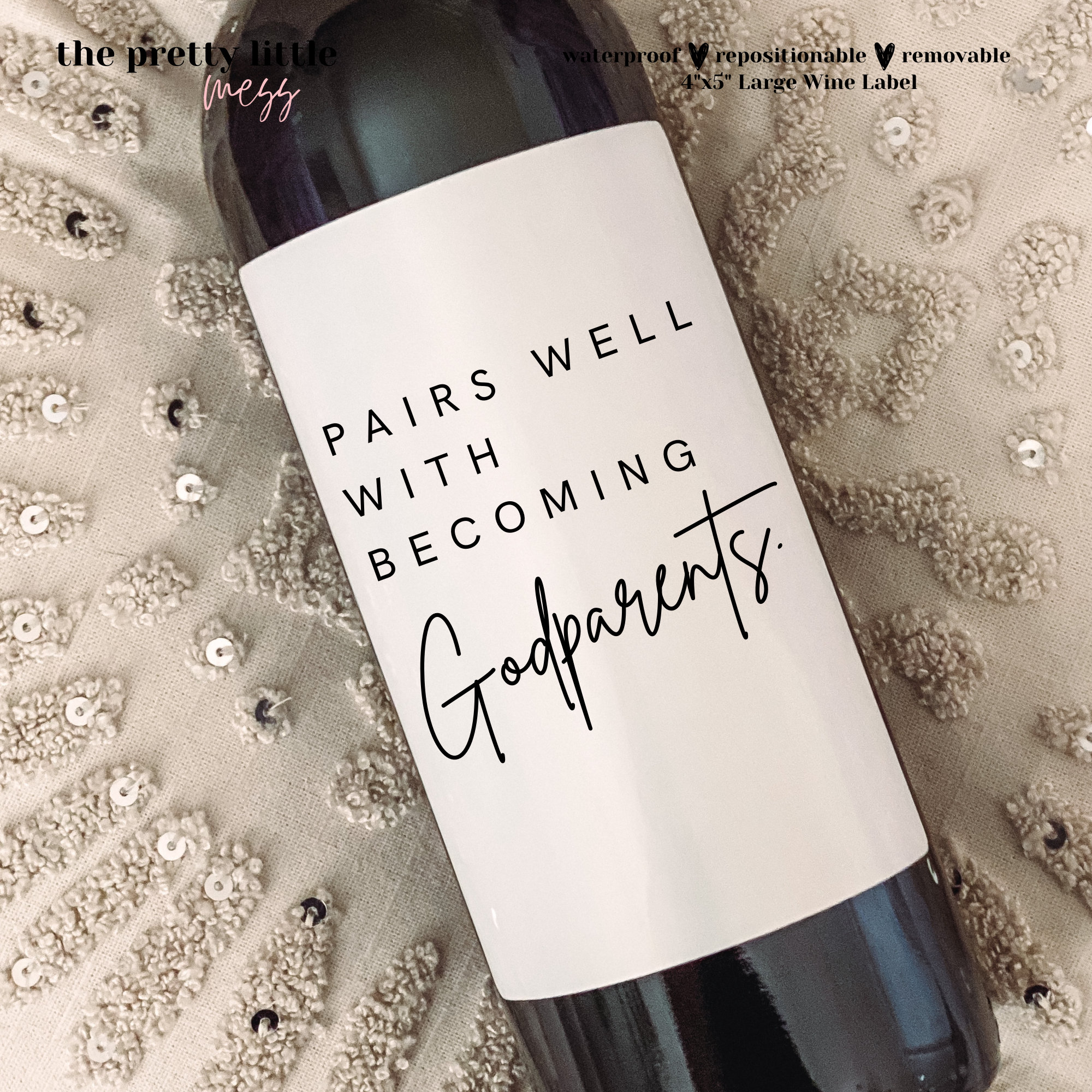 Godmother Proposal Wine Label