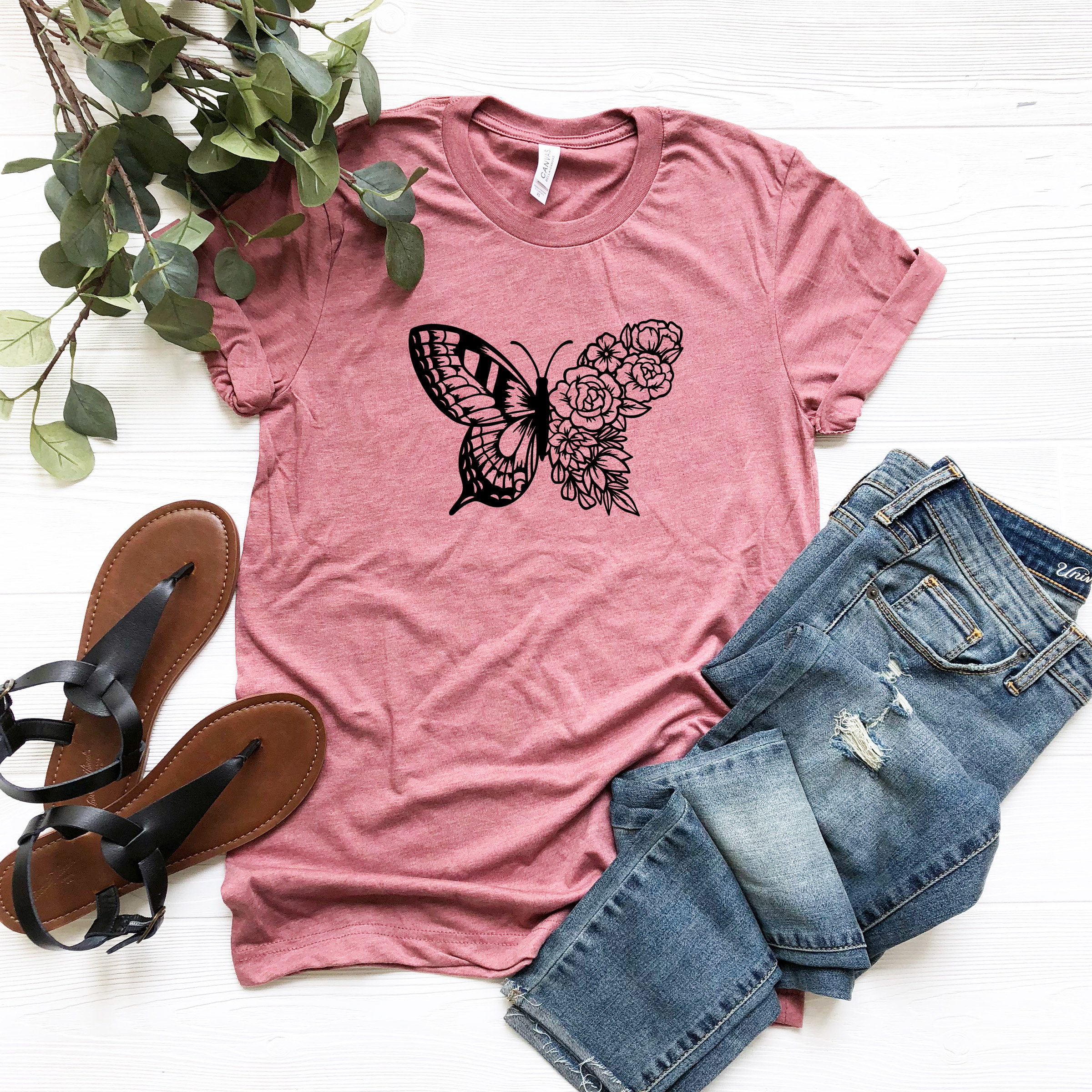 Lovely Butterfly Printed Everyday Shirt