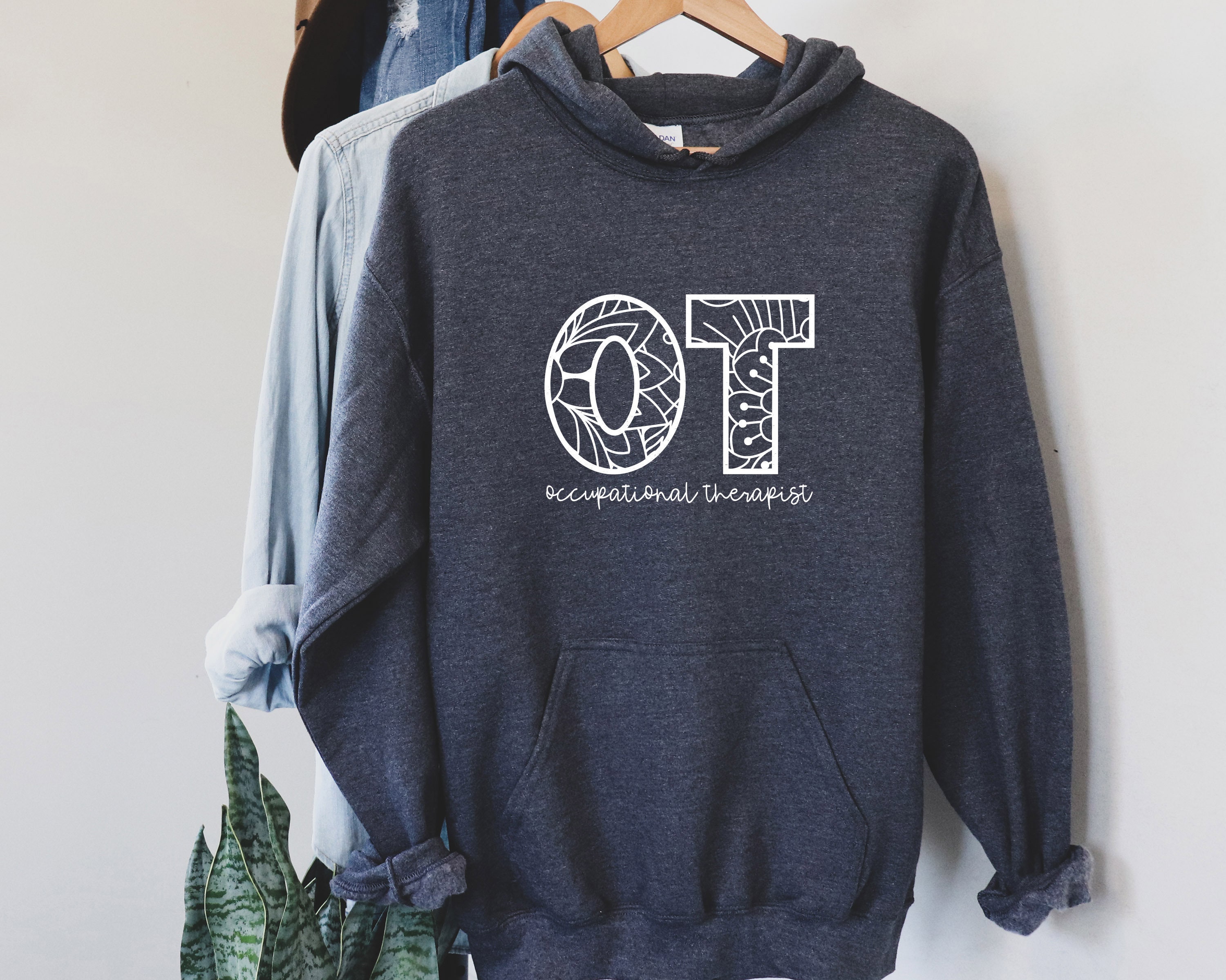Stylish Occupational Therapist-Inspired Pullover Hoodie