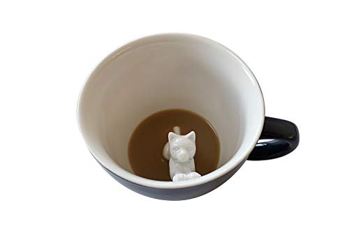Hidden Cat Ceramic Mug