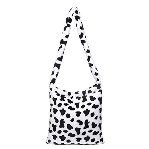 Beautiful Cow-Print Shoulder Tote Bag