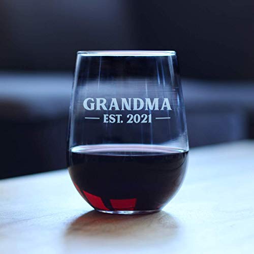 The Established Grandma Wine Glass