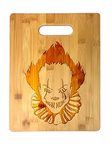 Pennywise Engraved Bamboo Chopping Board
