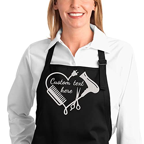 Personalized Embroidered Apron for Hairdressers