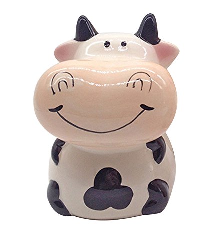 Cute Ceramic Personalized Cow Bank