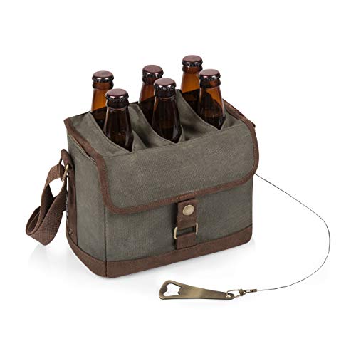Aesthetic 6-Bottle Beer Caddy Bag