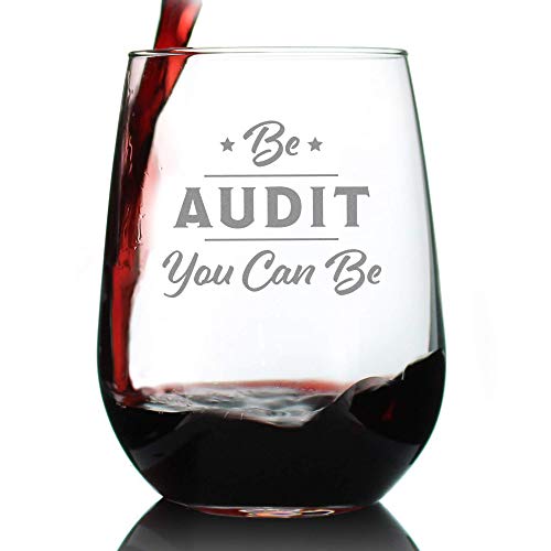 Motivational Wine Glass for the Accountant 