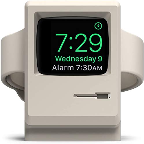 Classic Computer Themed Apple Watch Charging Stand
