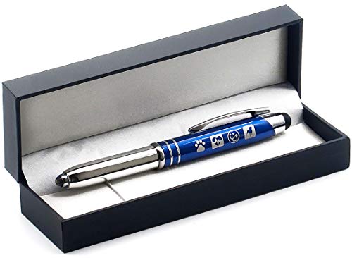 Engraved Pen Light with Stylus Tip