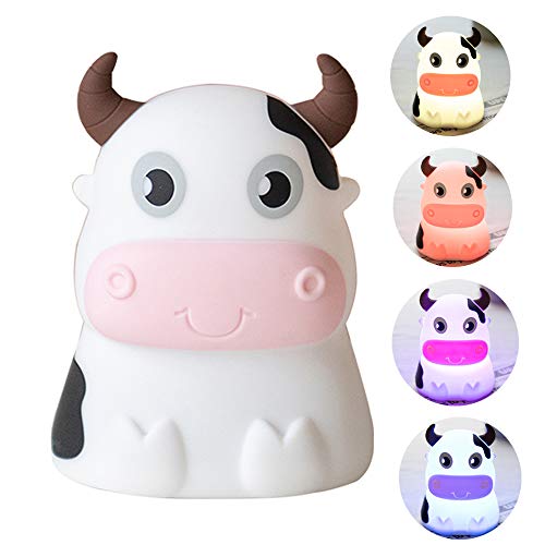 Cute Portable Cow-Design Night Light  