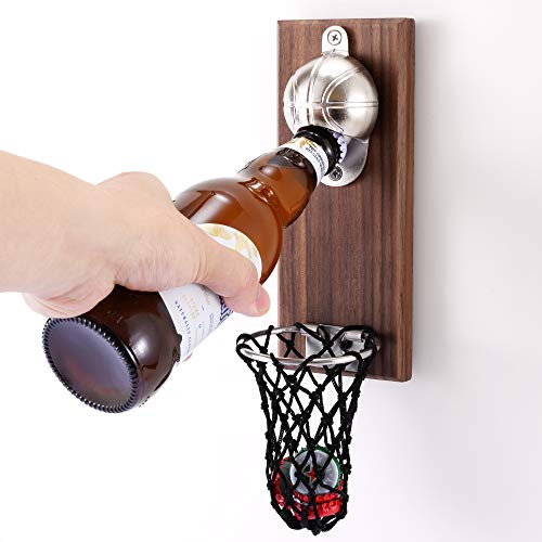 Magnetic Basketball Wall-Mounted Bottle Opener