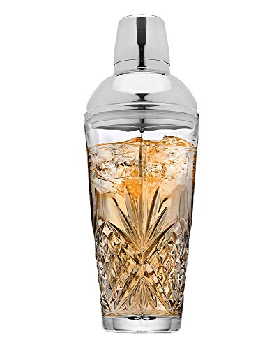 Elegant Crystal Martini Shaker