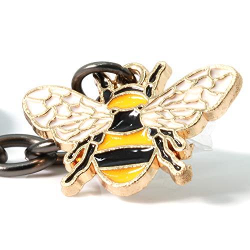 Dainty Bumblebee Keychain 