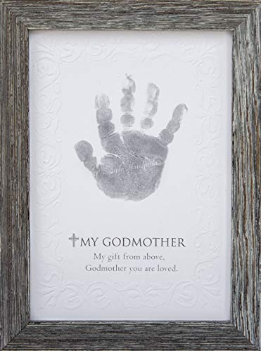 Embossed Baby Handprint Frame