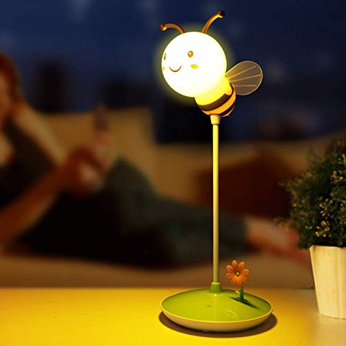 Cute LED Bumblebee Touch Control Desk Lamp