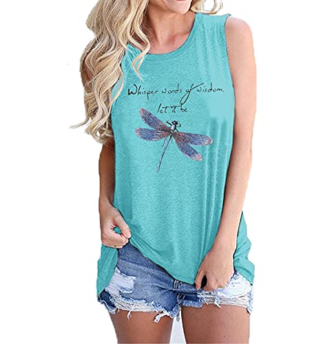 The Beatles-Themed Dragonfly Tank Top 