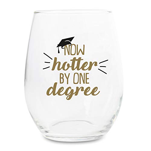Yet Another Punny Stemless Wine Glass