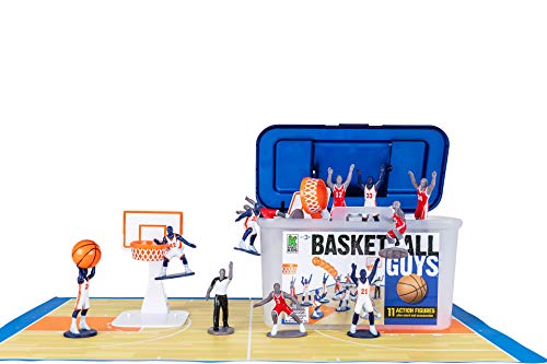 Engaging Basketball Figure Play Set 