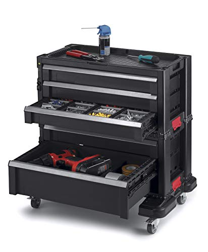 Spacious Rolling Tool Storage Chest 