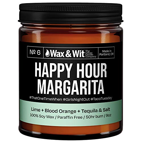 Fun Tequila Scented Soy-Based Candle