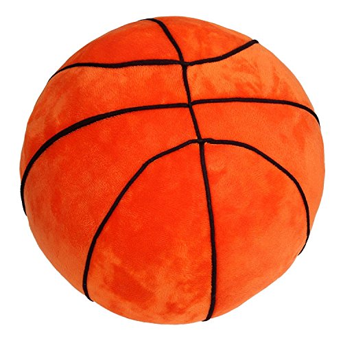 Durable Fluffy Stuffed Basketball Pillow 