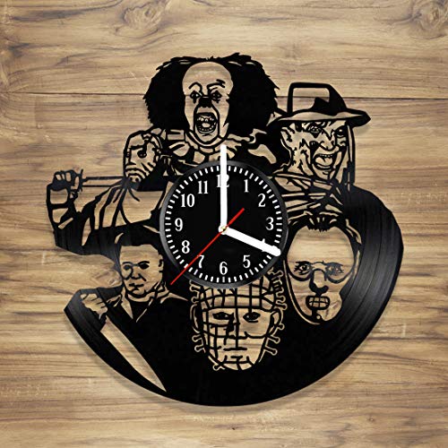 Horror Villains Wall Clock