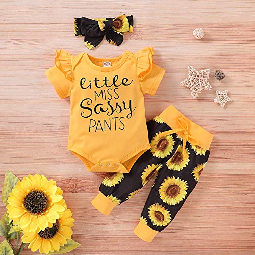 Sunflower Outfit for Infants