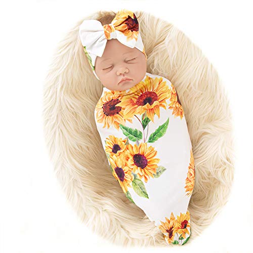 Sunflower Blanket for Newborns