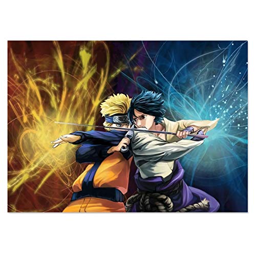 Naruto and Sasuke Battle Jigsaw Puzzle