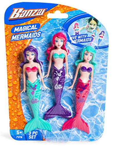 Fun Three-Piece Mermaid Doll Set 