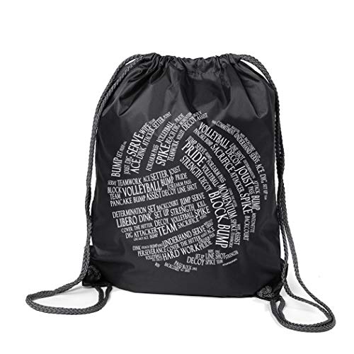 Volleyball Drawstring Bag 