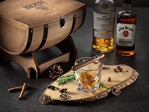 Grand Half-Barrel Whiskey Gift Set