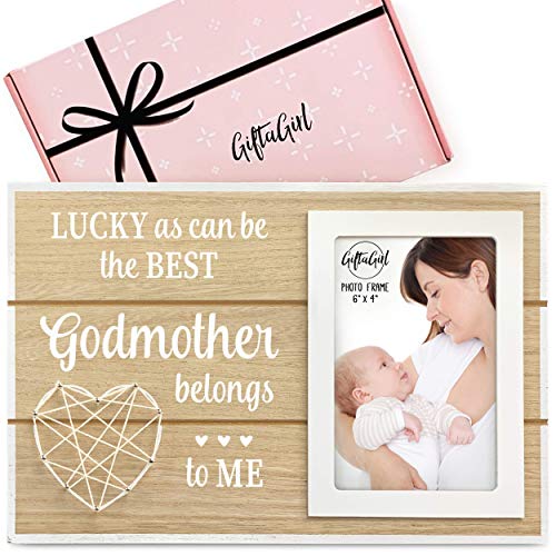 Meaningful Best Godmother Photo Frame