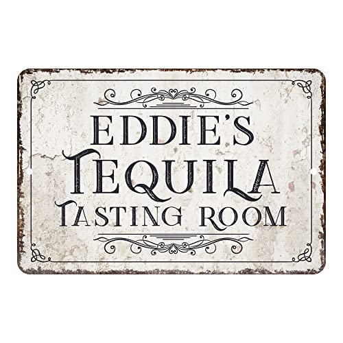 Vintage Distressed Tequila Tasting Sign 