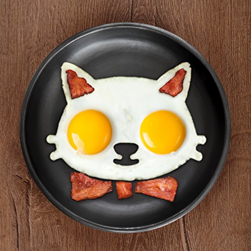 Fun Egg Cooker Silicone Cat Mold